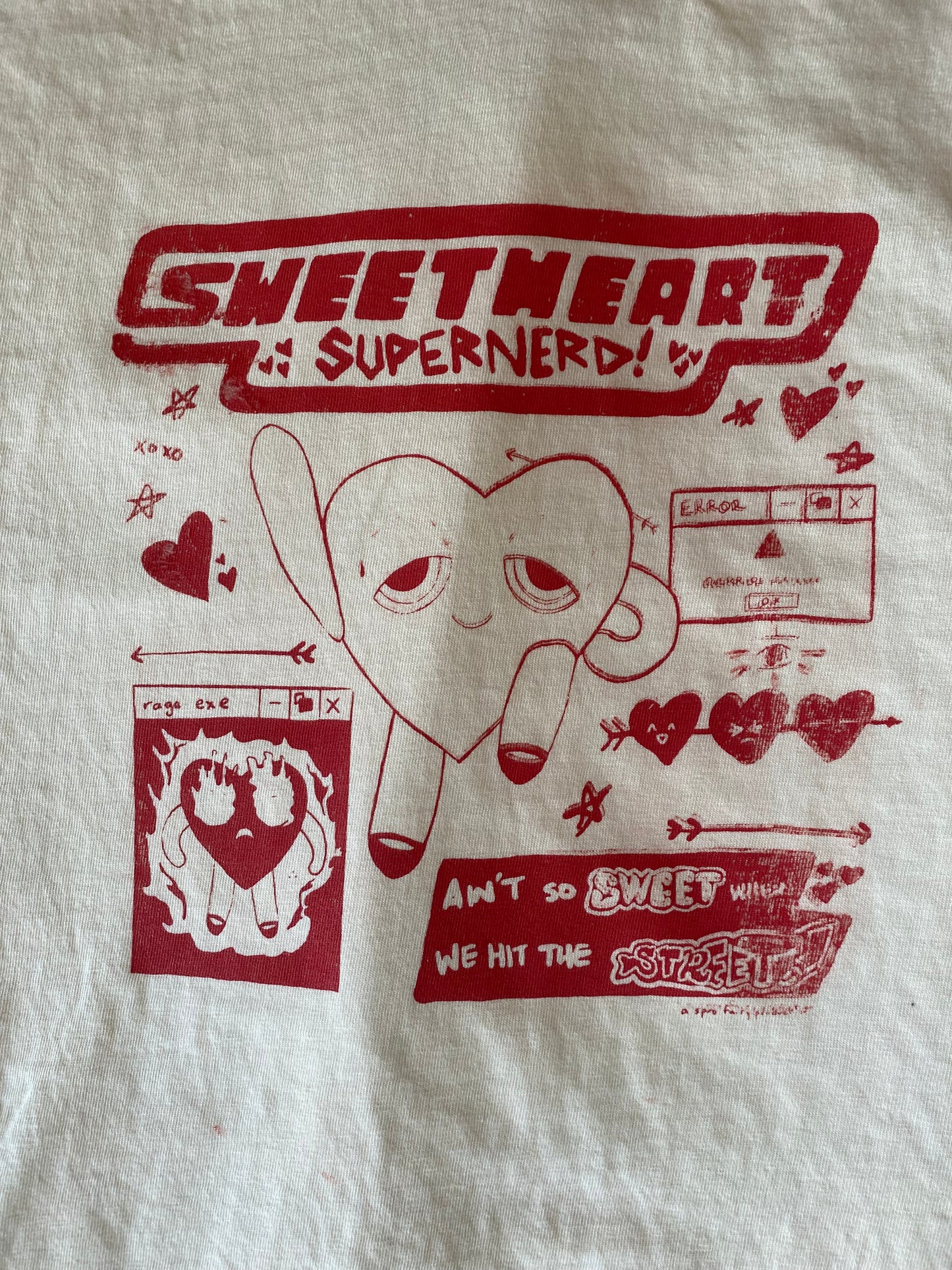 sweetheart supernerd shirt