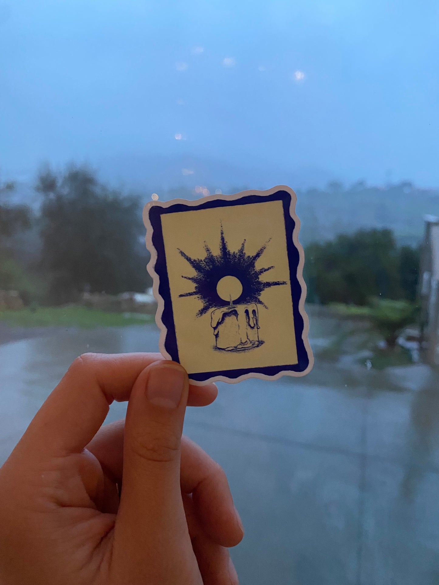 the light sticker